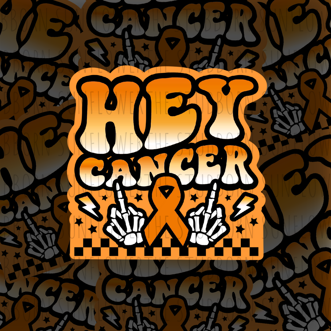 Hey Cancer Stickers