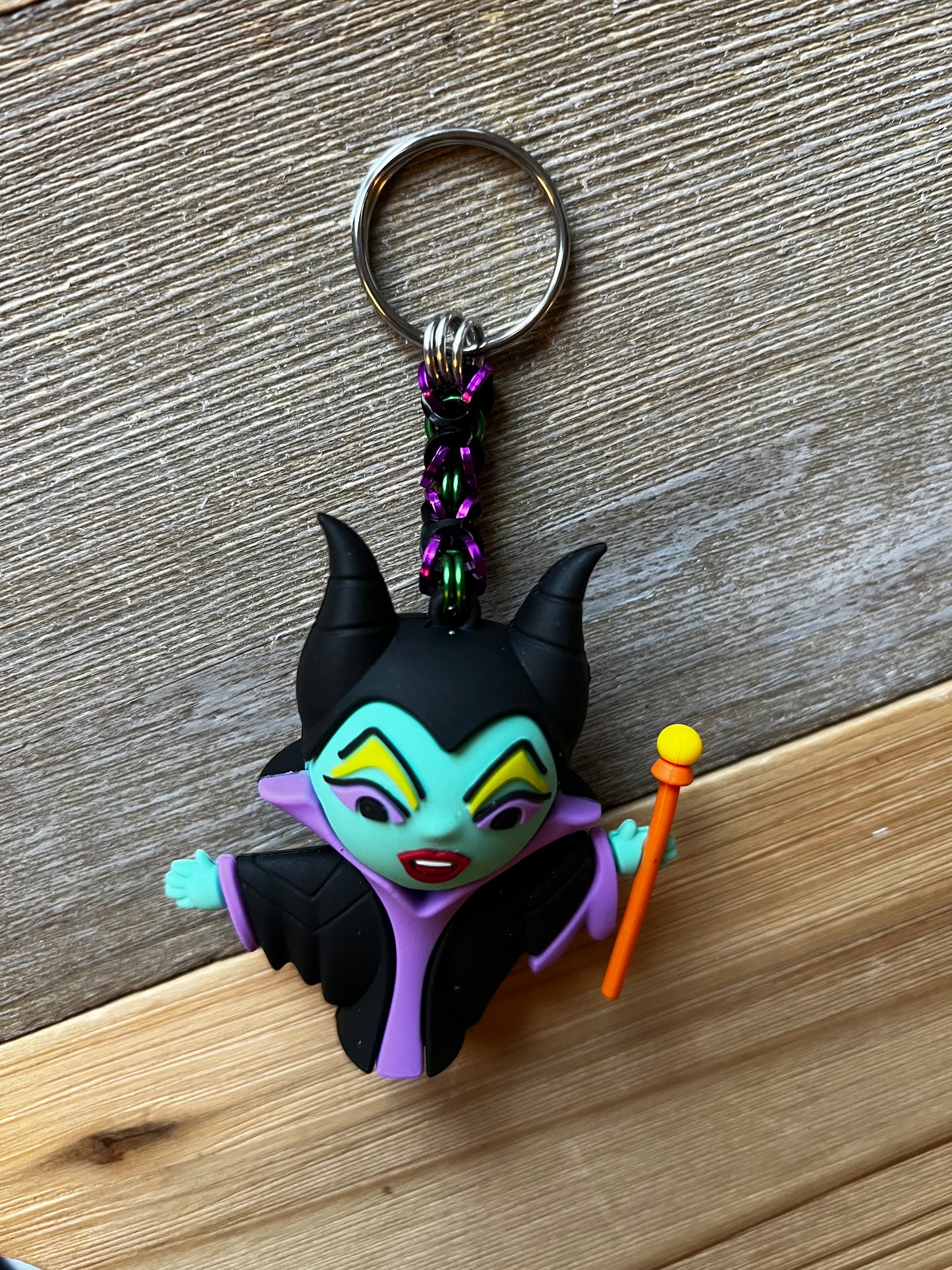Chainmaille Villain Keychains