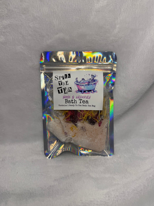 Spill The Tea Bath Soak - Rose & Calendula