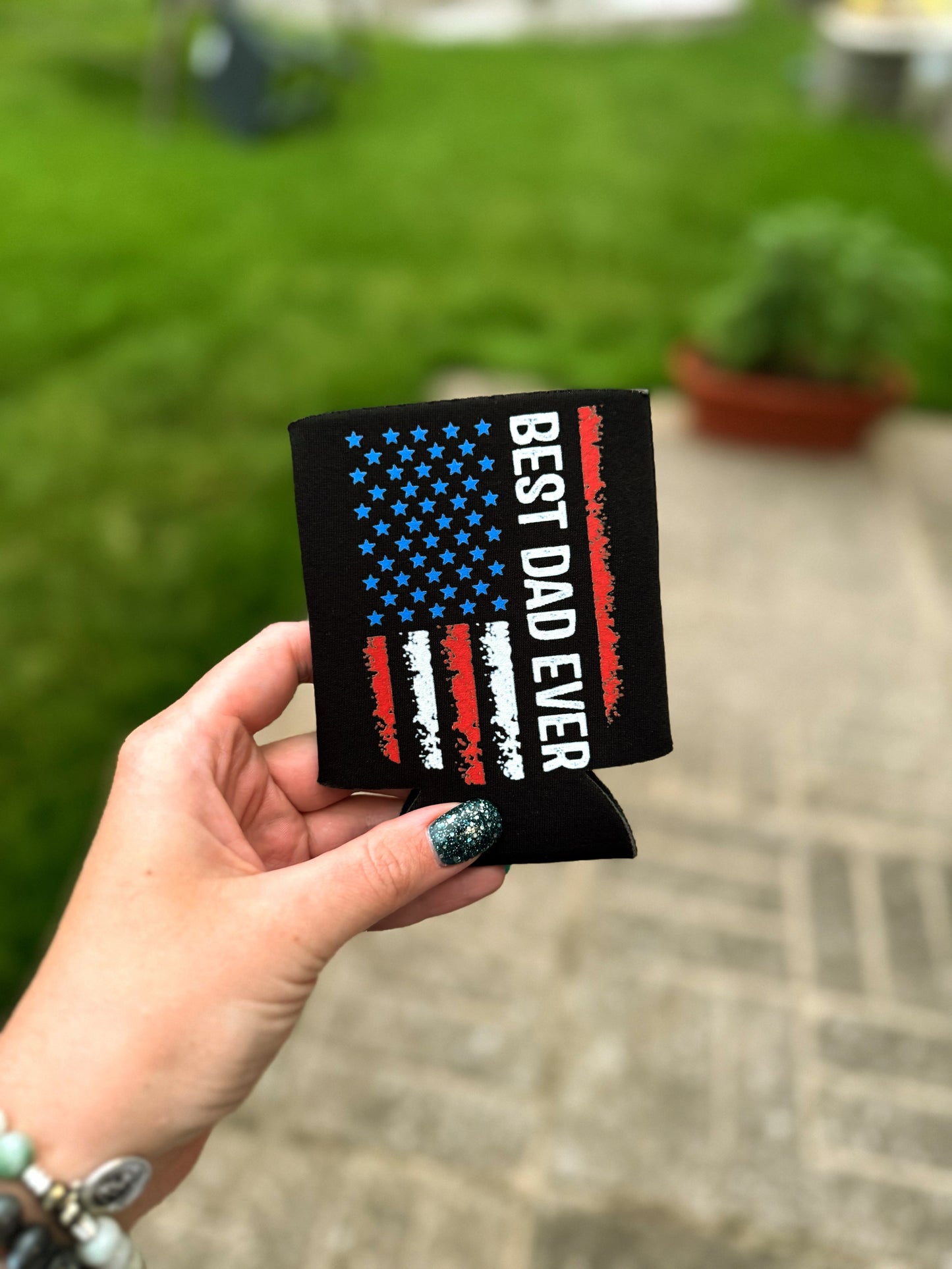 Best Dad Ever Can Koozies