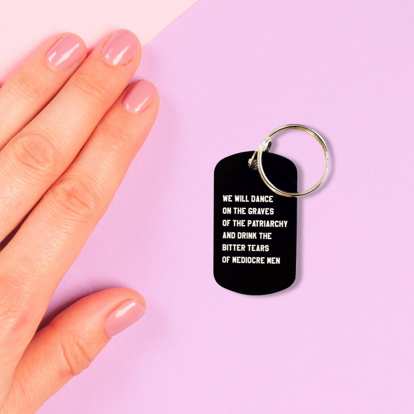 Feminist Mini Keychain - Graves of the Patriarchy