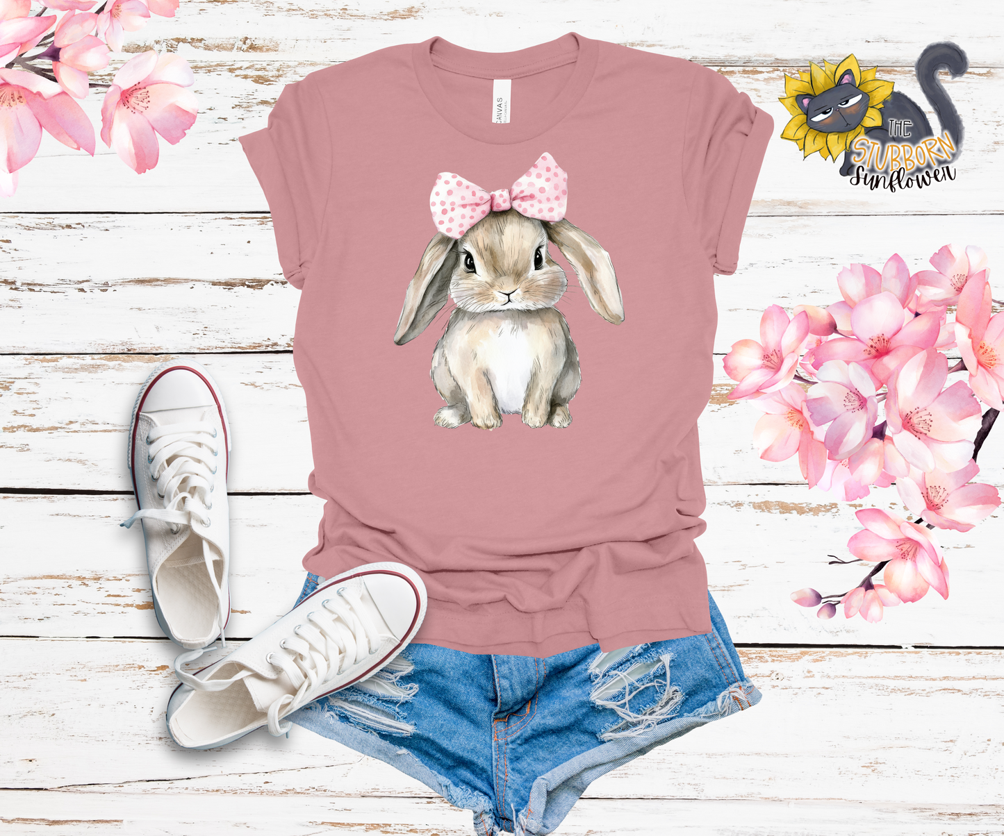 Bunny with Bow T-Shirt