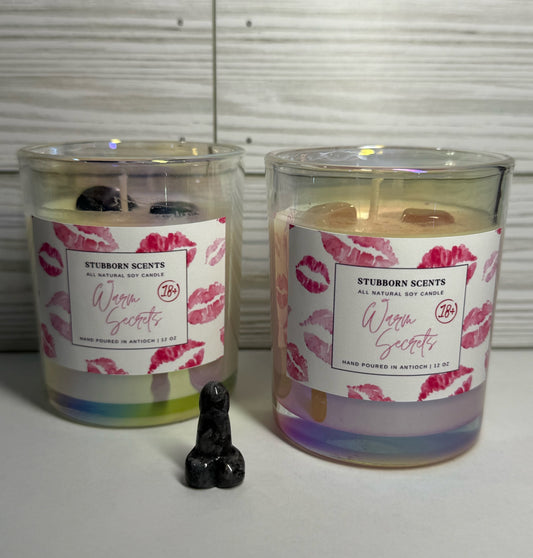 Warm Secrets Soy Crystal Candle - 18+