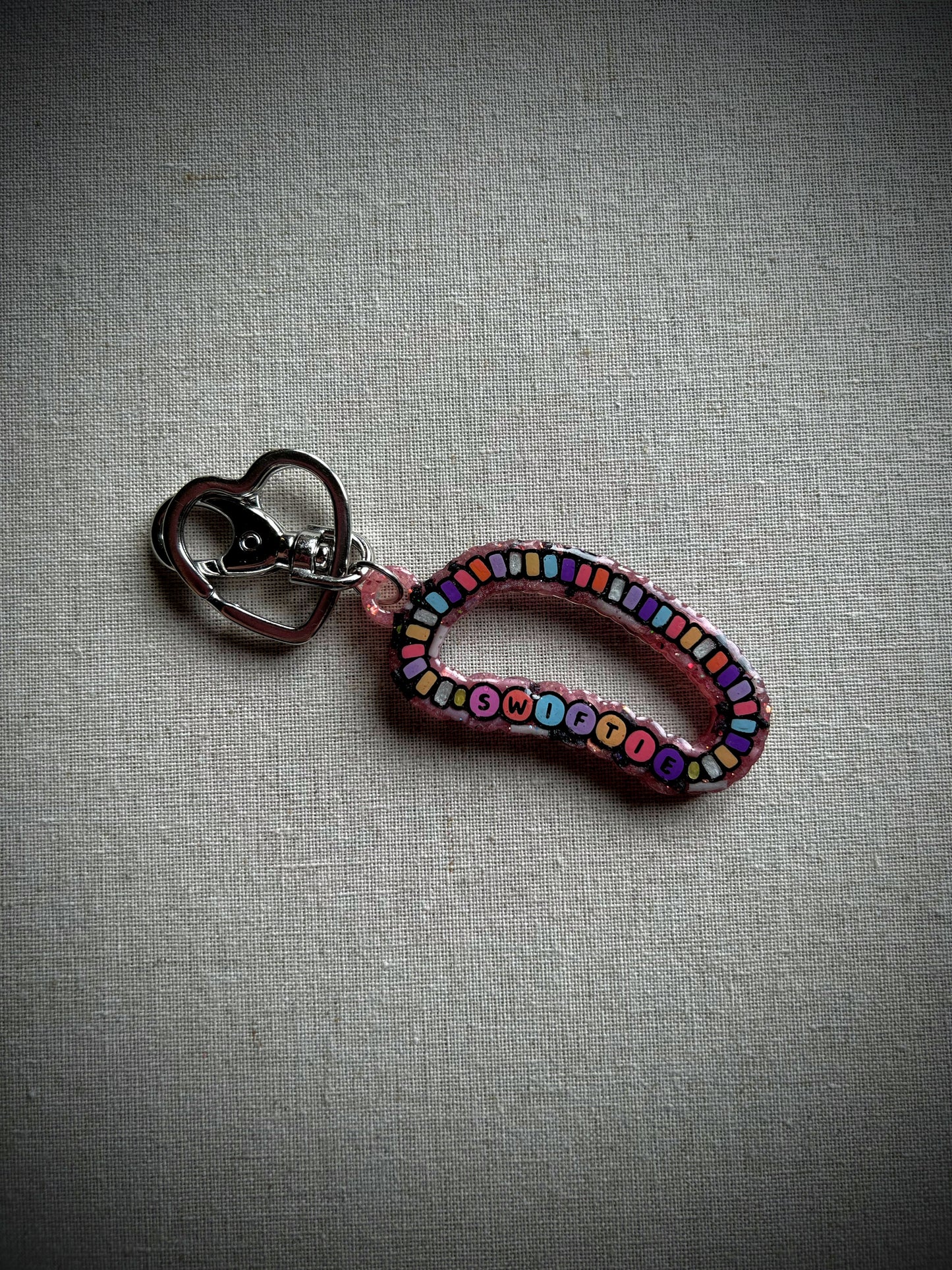 Resin Swiftie Keychains