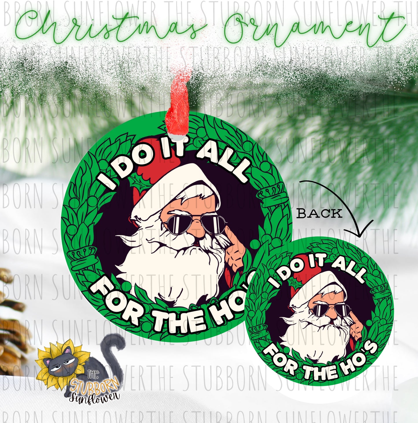 Humorous Christmas Ornaments