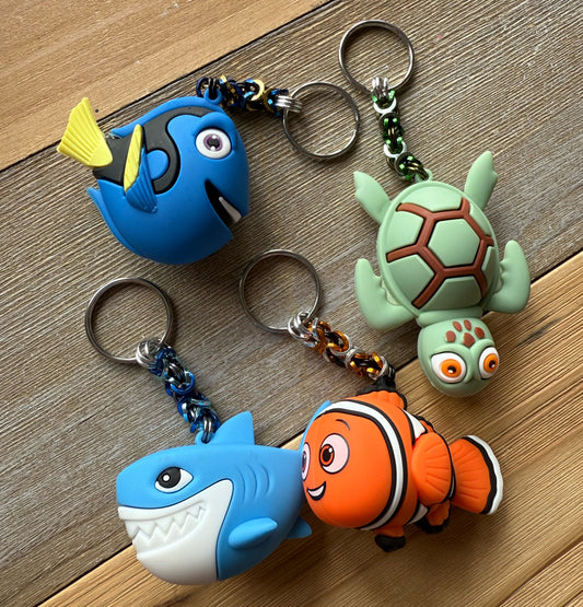 Finding Nemo || Character Chainmaille Keychain