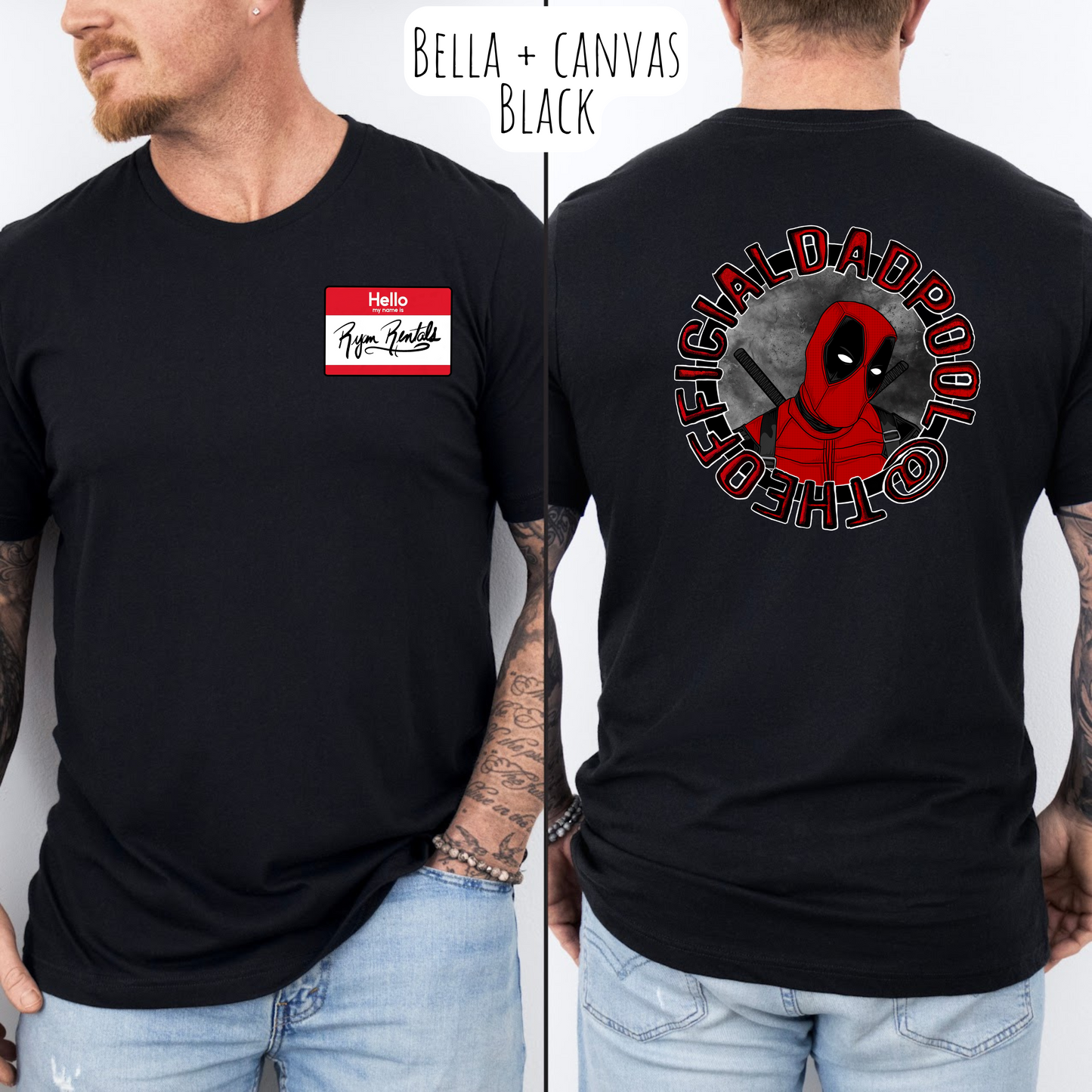 TheOfficialDadpool Logo Tee