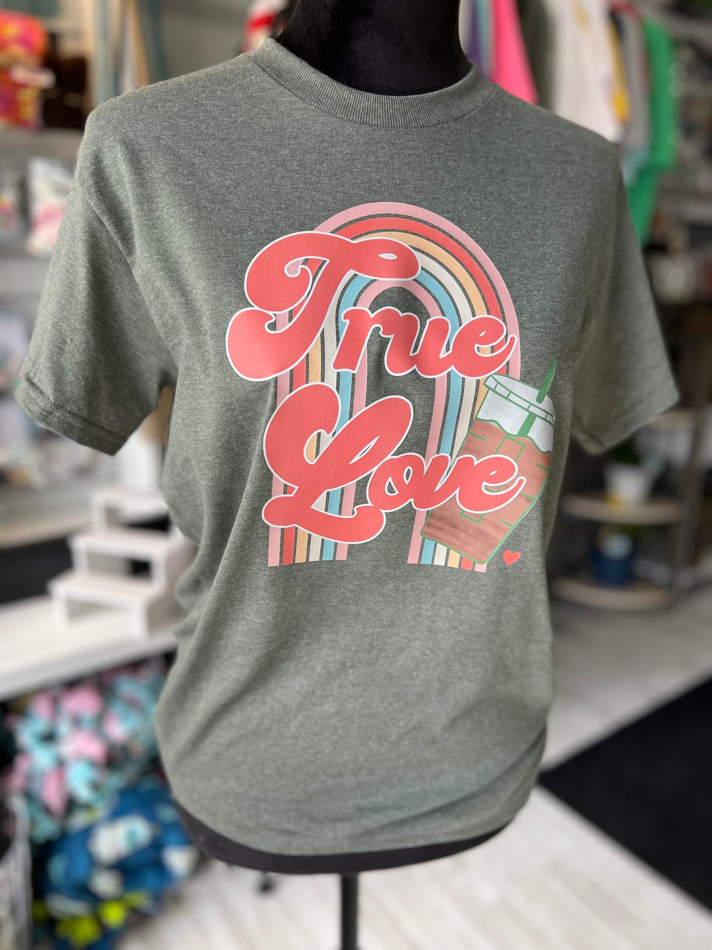 True Love Coffee T-Shirt / Adult S