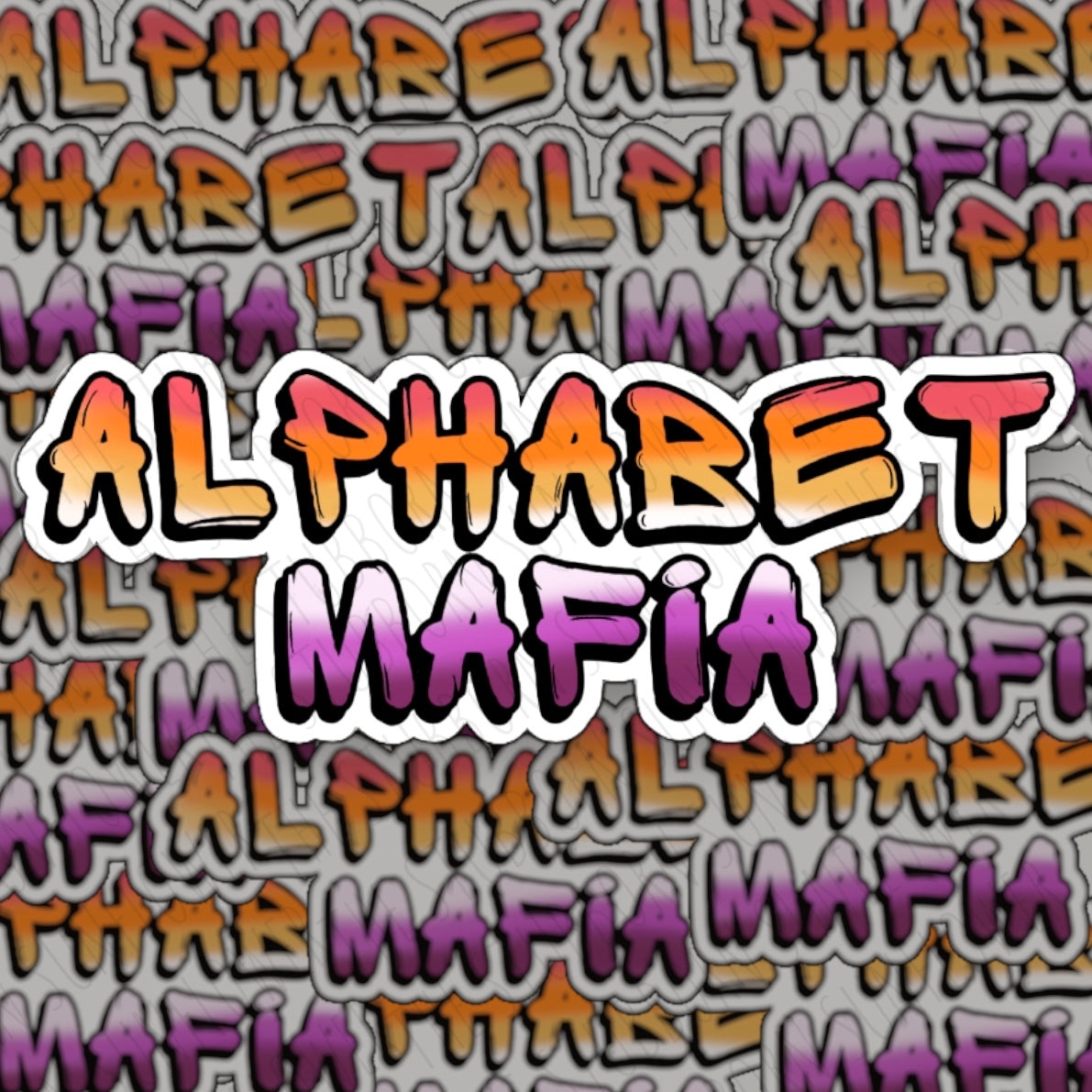 LGBT Alphabet Mafia Sticker