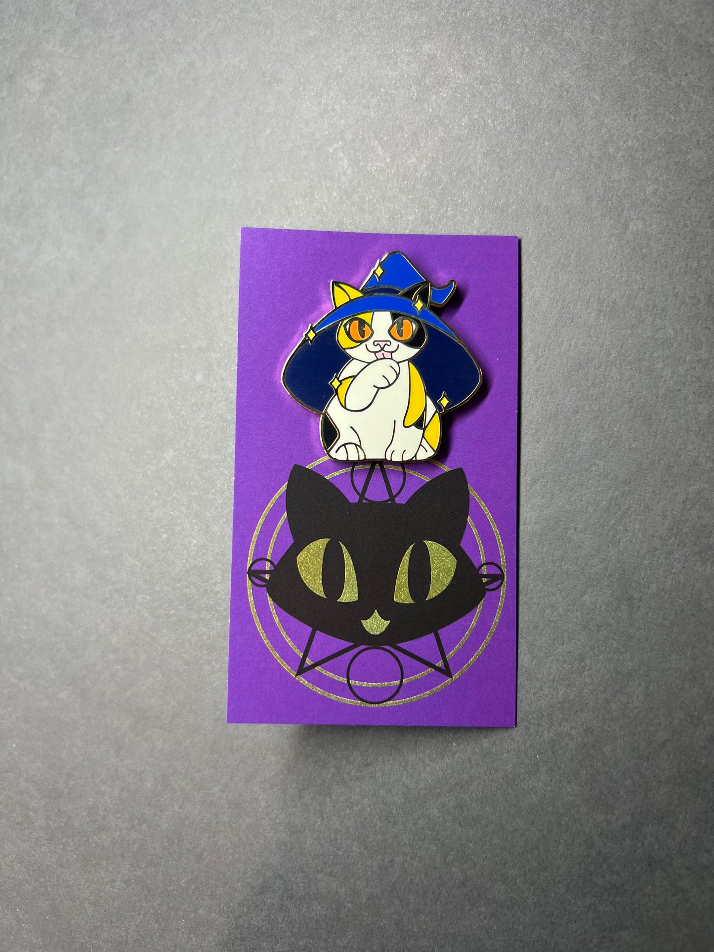 Witch Kitty Enamel Pin