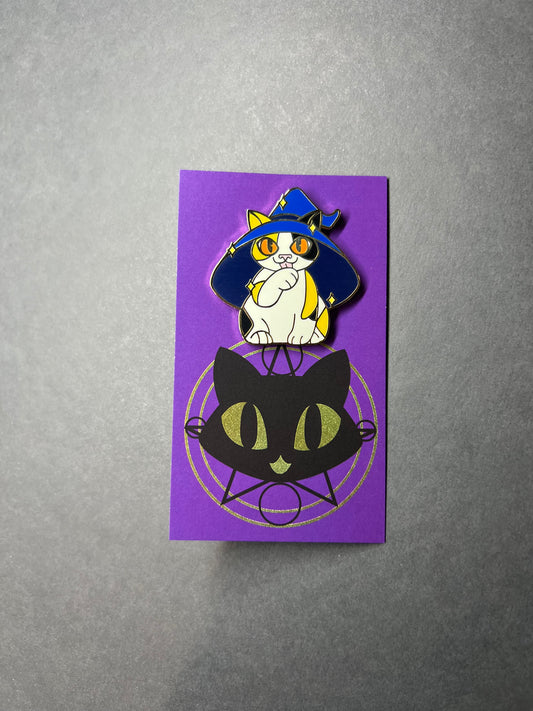 Witch Kitty Enamel Pin