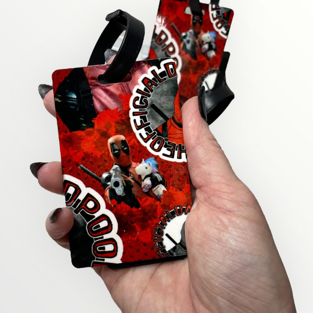 Dadpool Luggage Tags