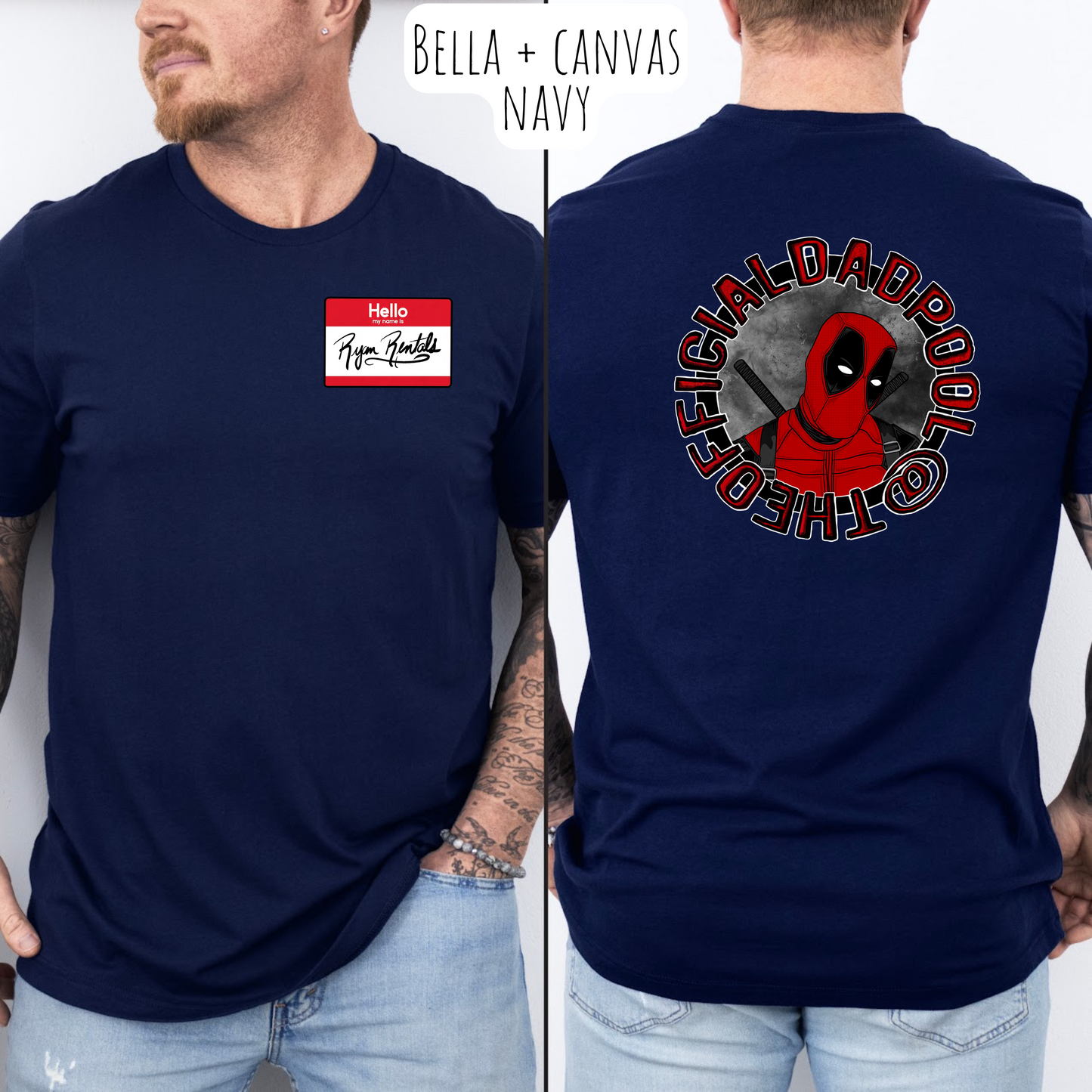 TheOfficialDadpool Logo Tee