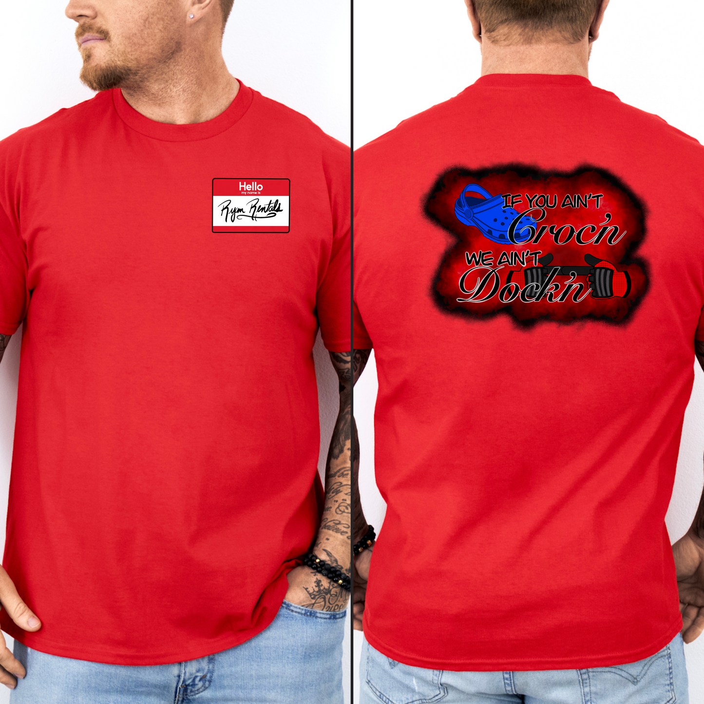 Dadpool’s “If You Ain’t Croc’n” Tee