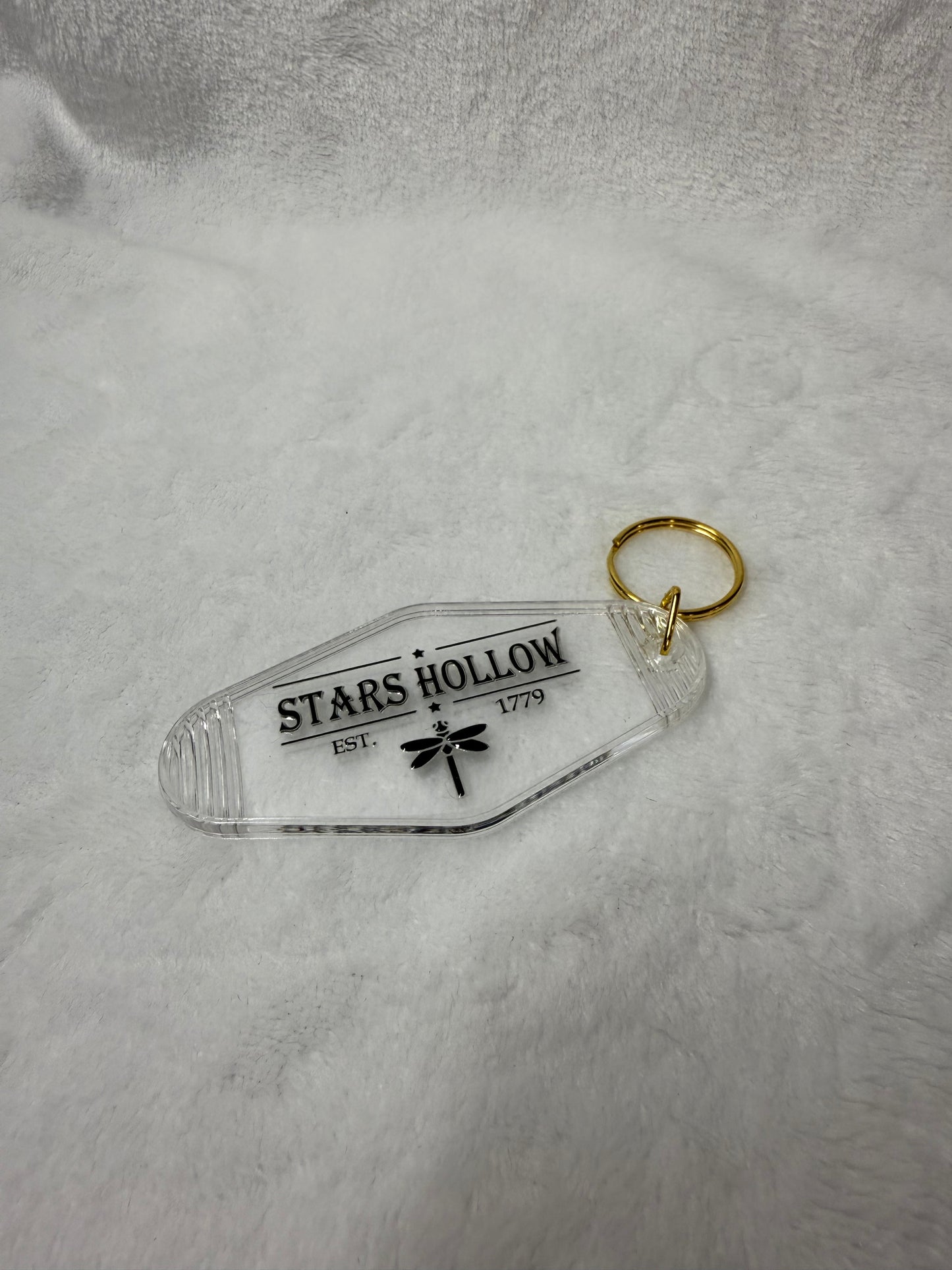 Stars Hollow Motel Keychain
