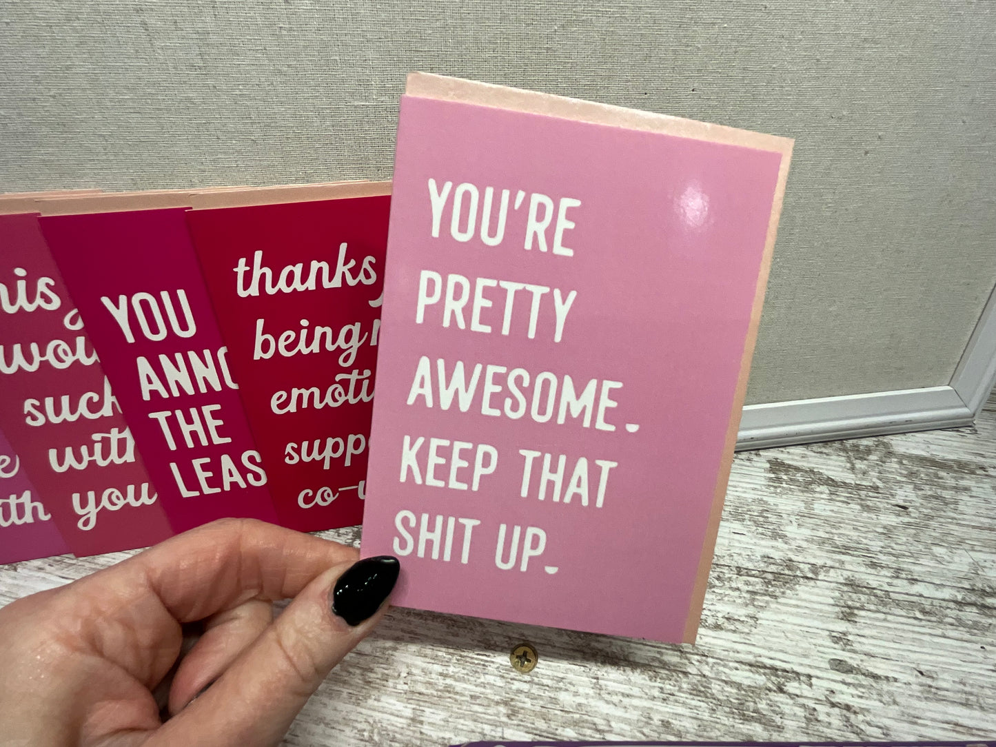 Misfit Misprint Valentines Cards