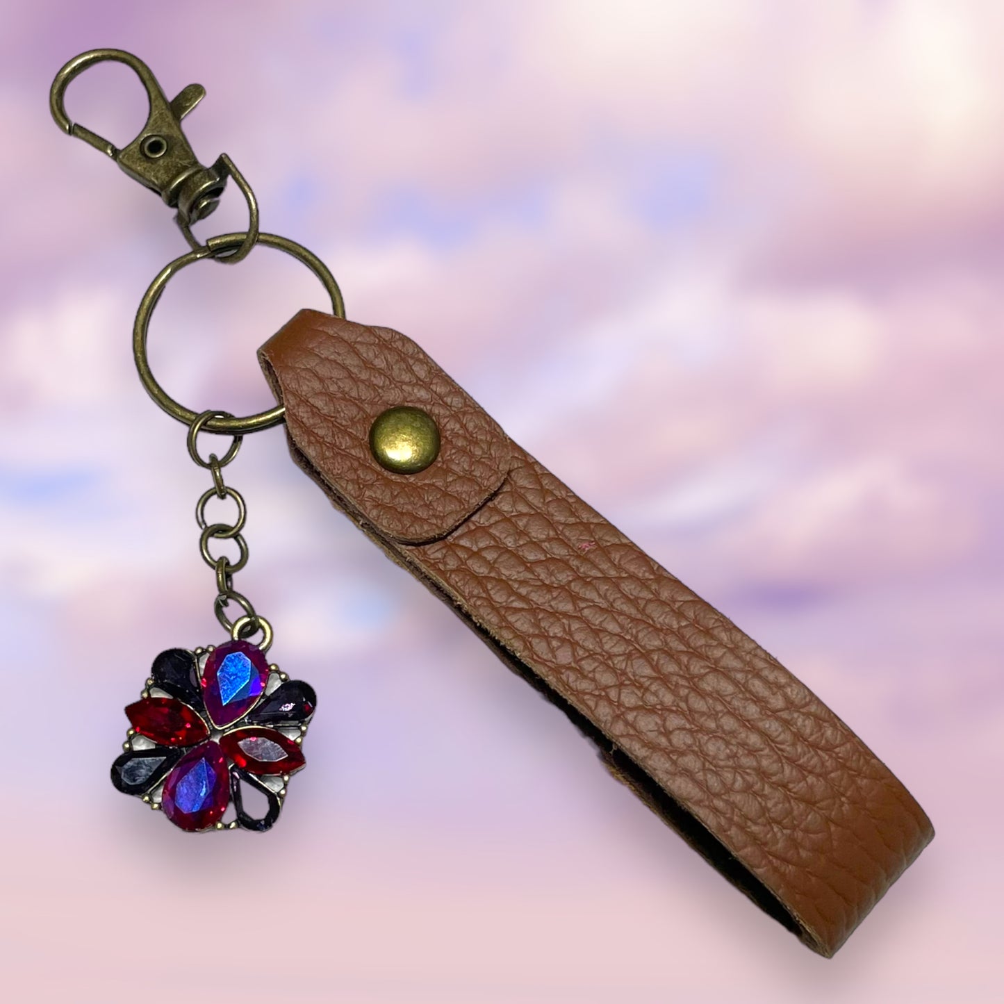 Brown Leather Loop