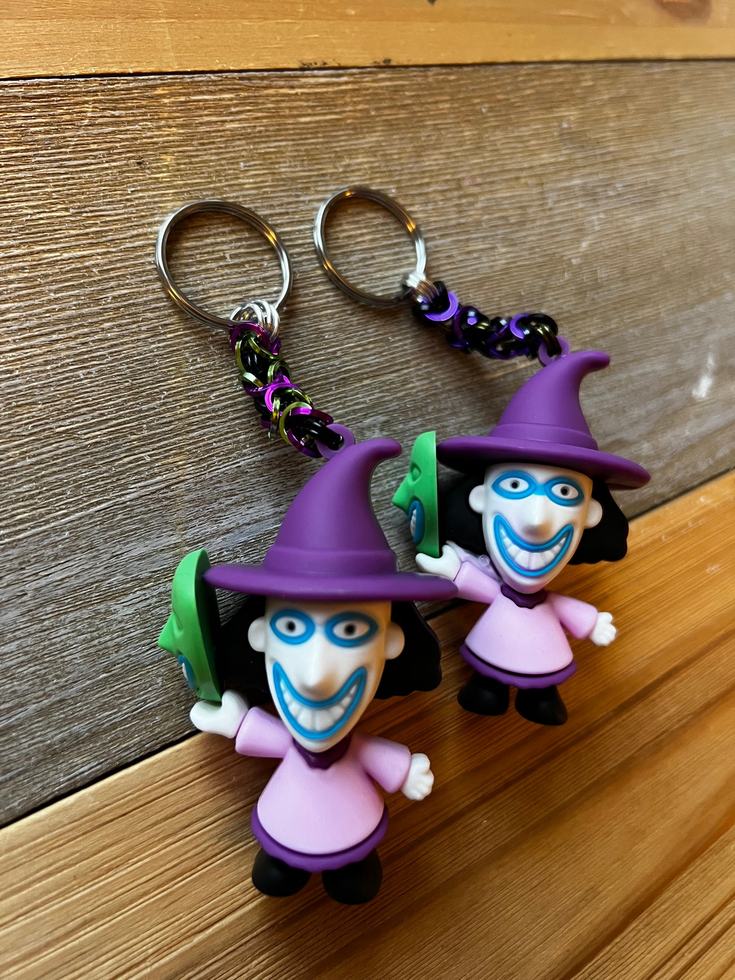 Chainmaille Nightmare Keychains