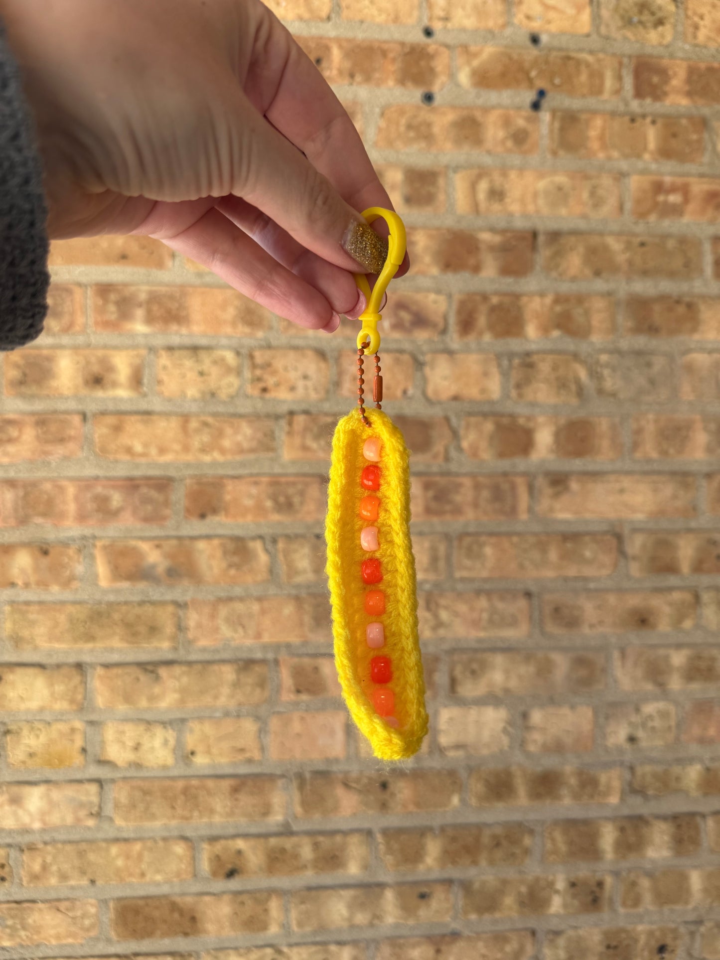 Crochet Fidget Keychain