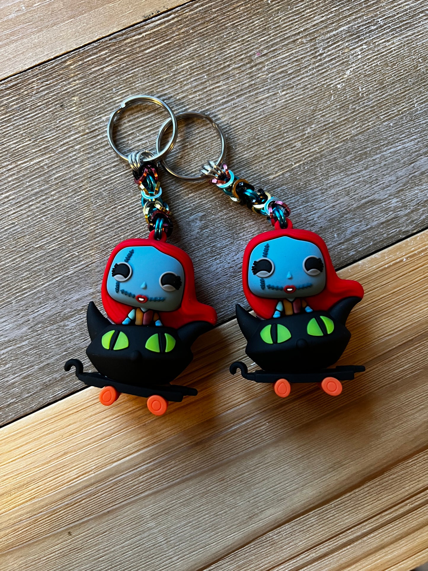 Chainmaille Nightmare Keychains