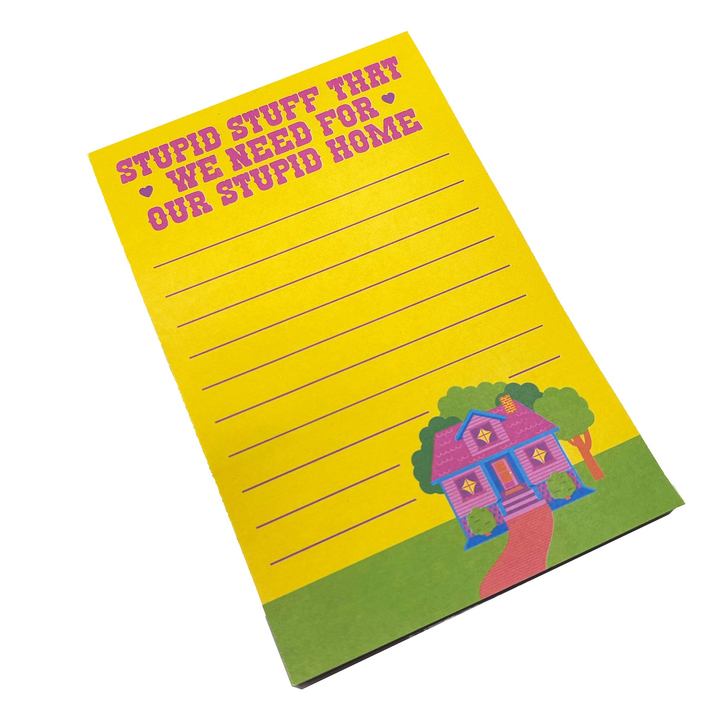 Stupid Stuff We Need For Our Stupid Home Magnetic Notepad