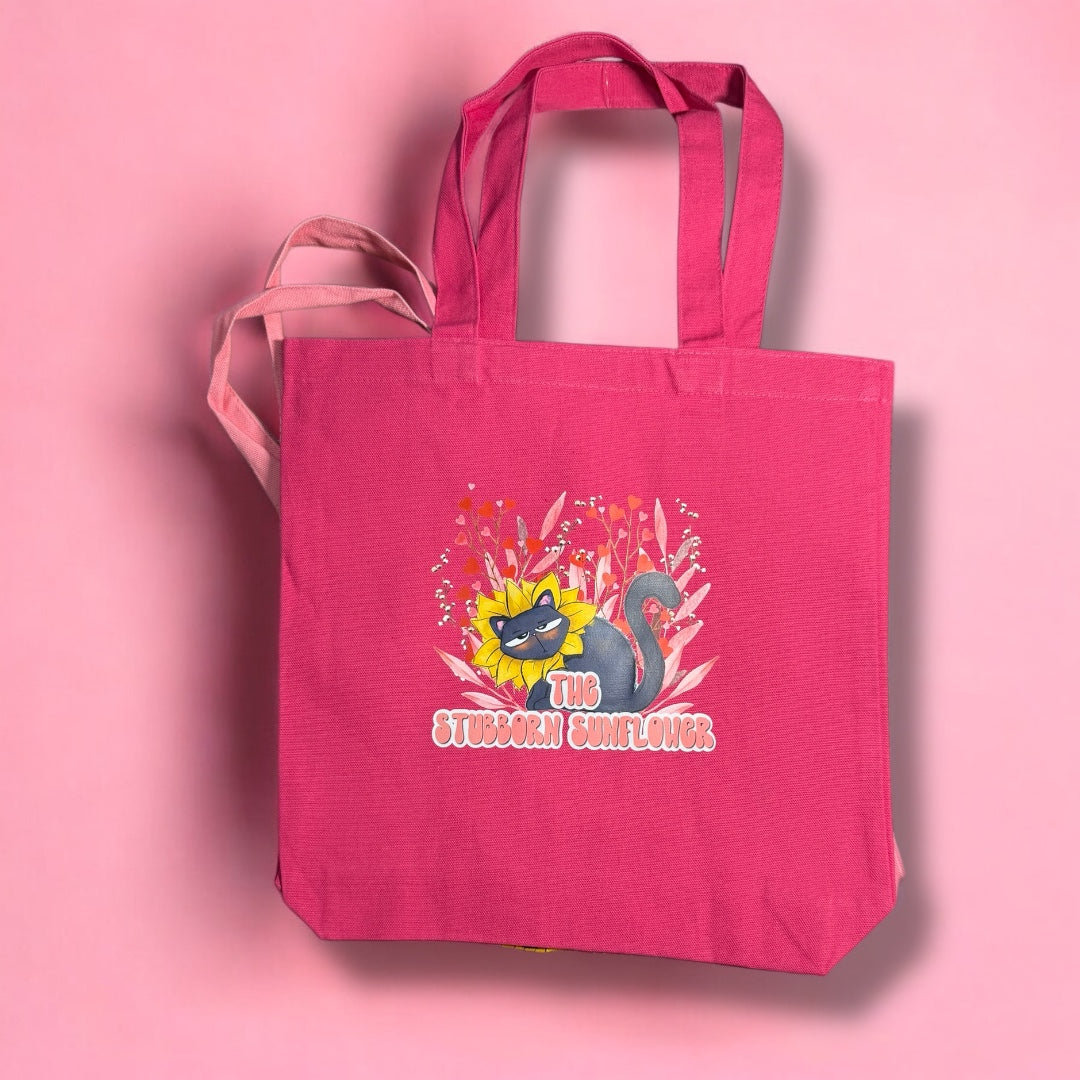 The Stubborn Sunflower Valentine Totes