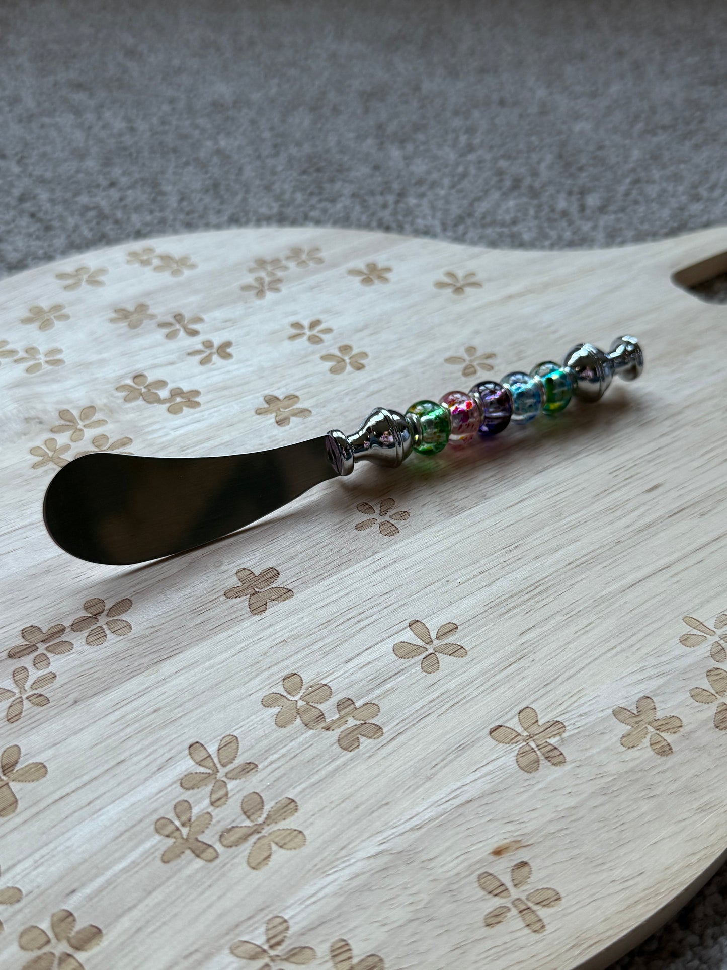 Beaded Cheese Knives