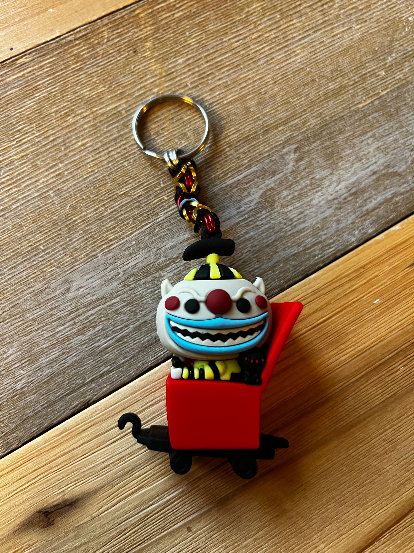 Chainmaille Nightmare Keychains