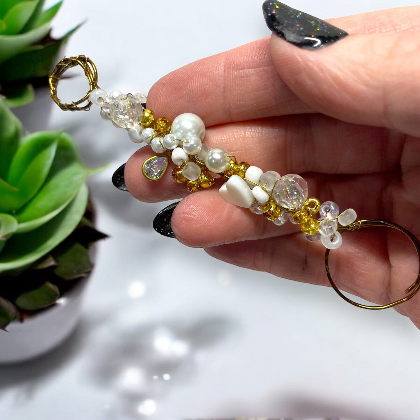 Beaded Herb Holder