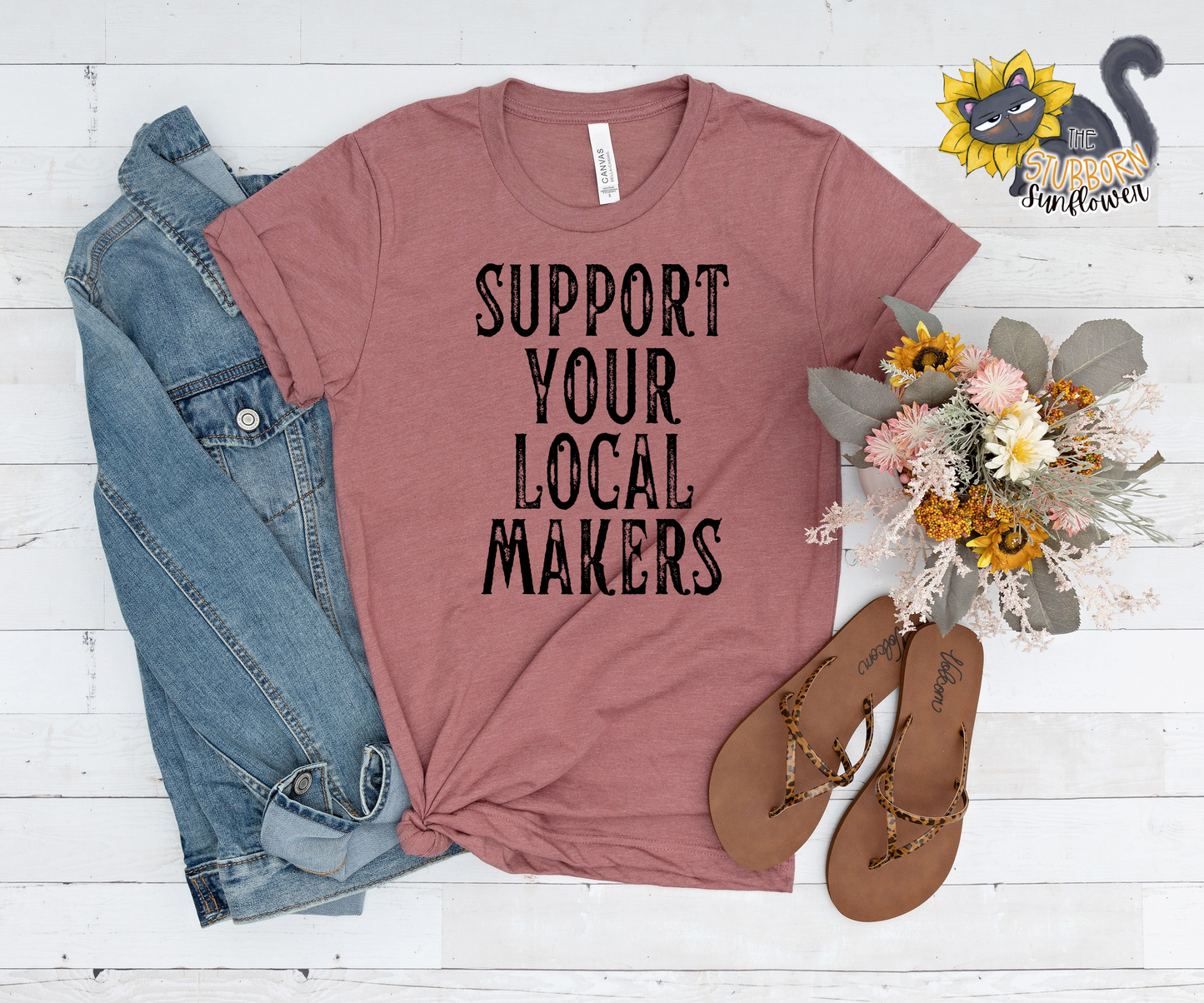 Support Your Local Maker T-Shirt