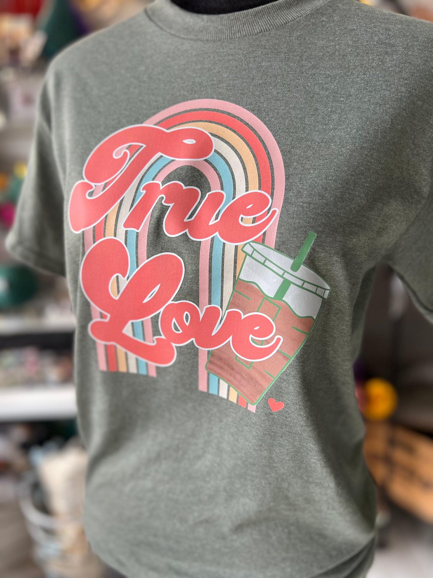 True Love Coffee T-Shirt / Adult S