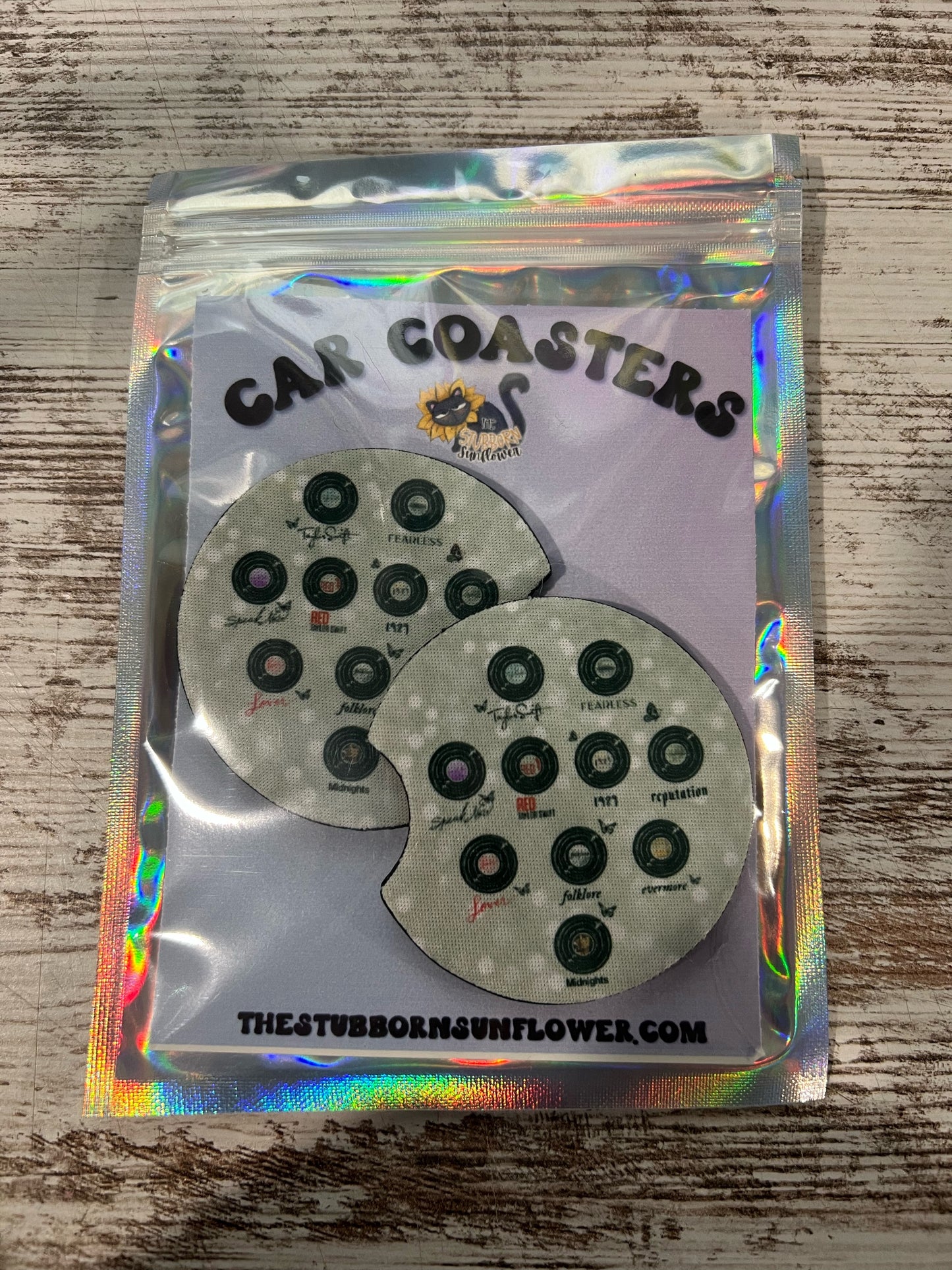 Neoprene Car Coasters