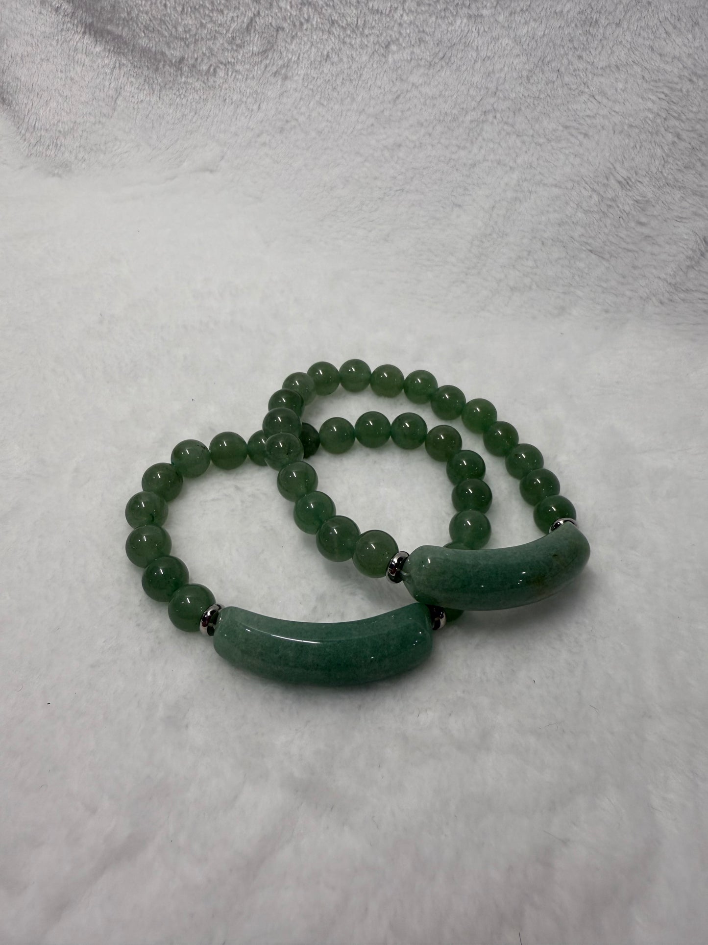 Crystal Beaded Bar Bracelets