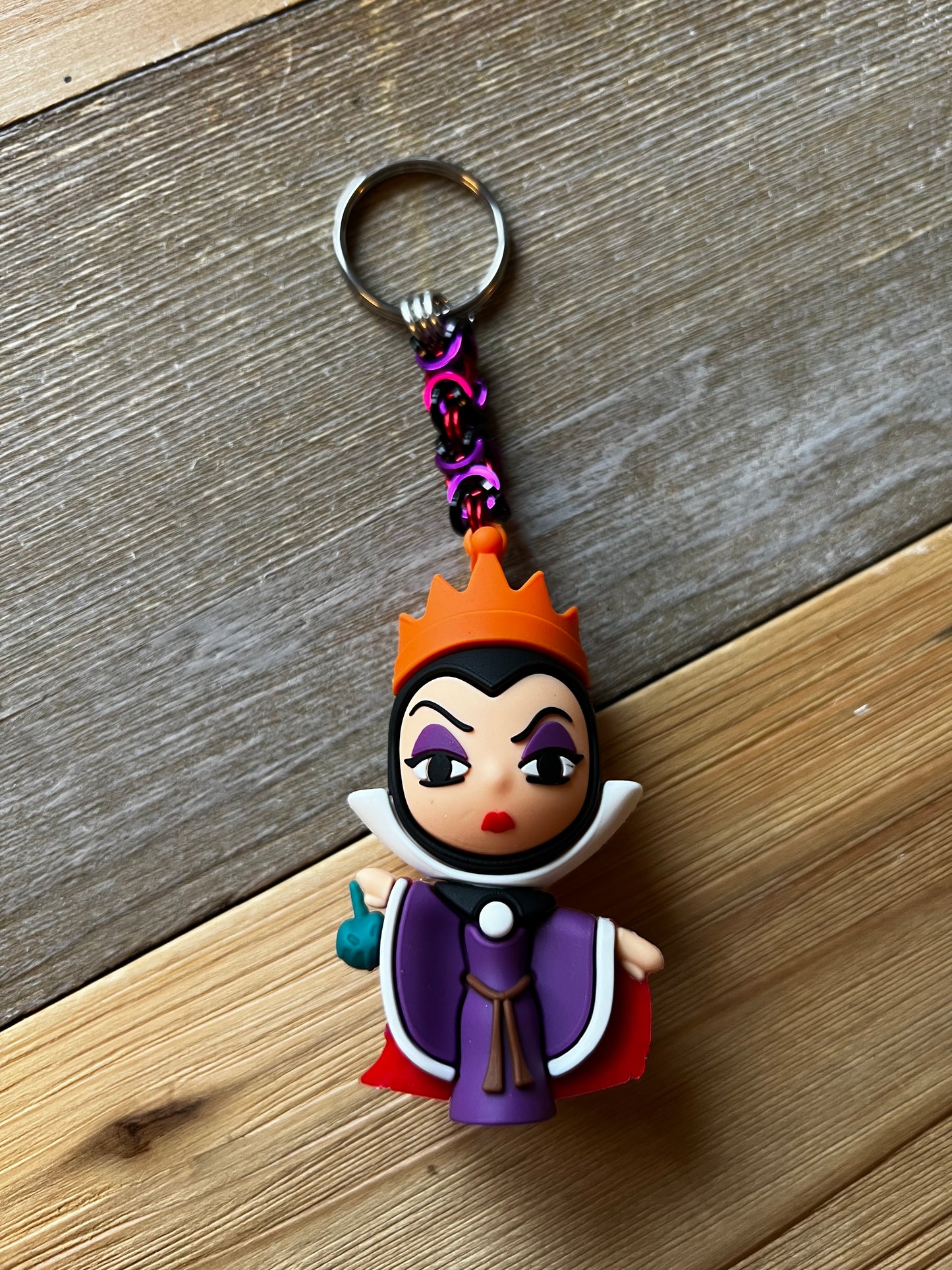Chainmaille Villain Keychains