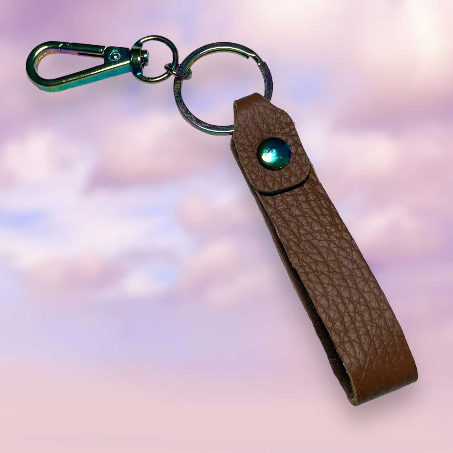 Brown Leather Loop