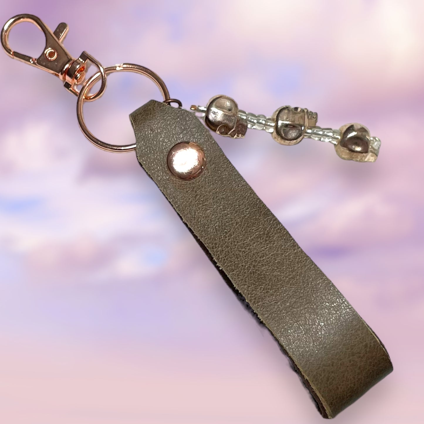 Brown Leather Loop
