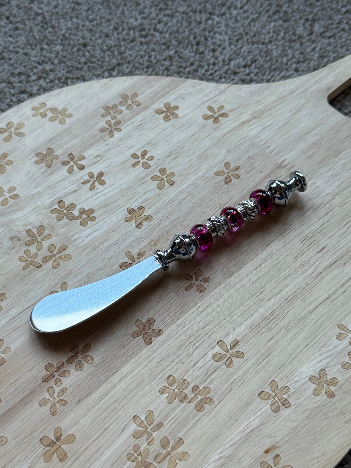 Beaded Cheese Knives