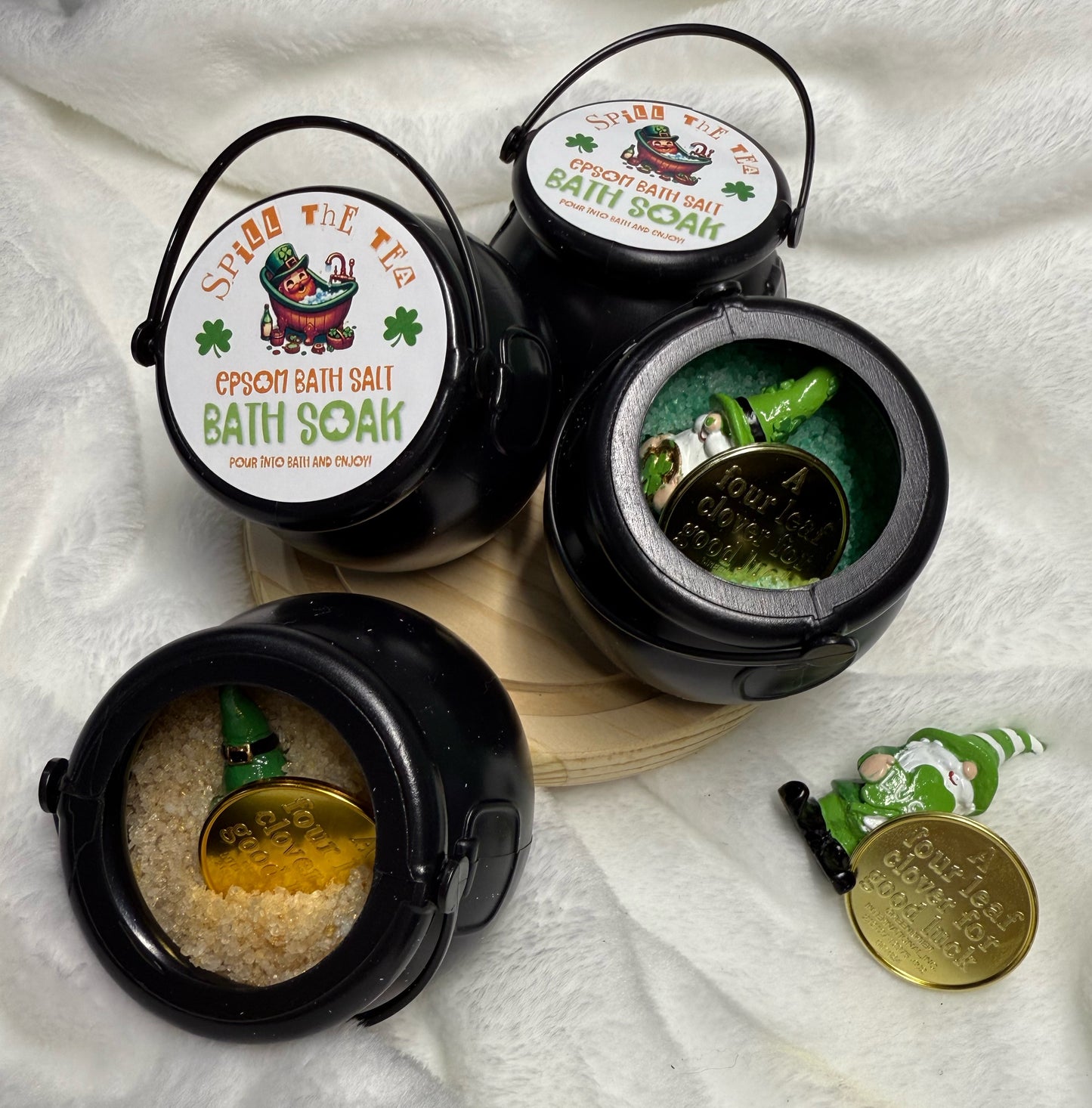 Pot O’ Gold Epsom Salt Bath Soaks