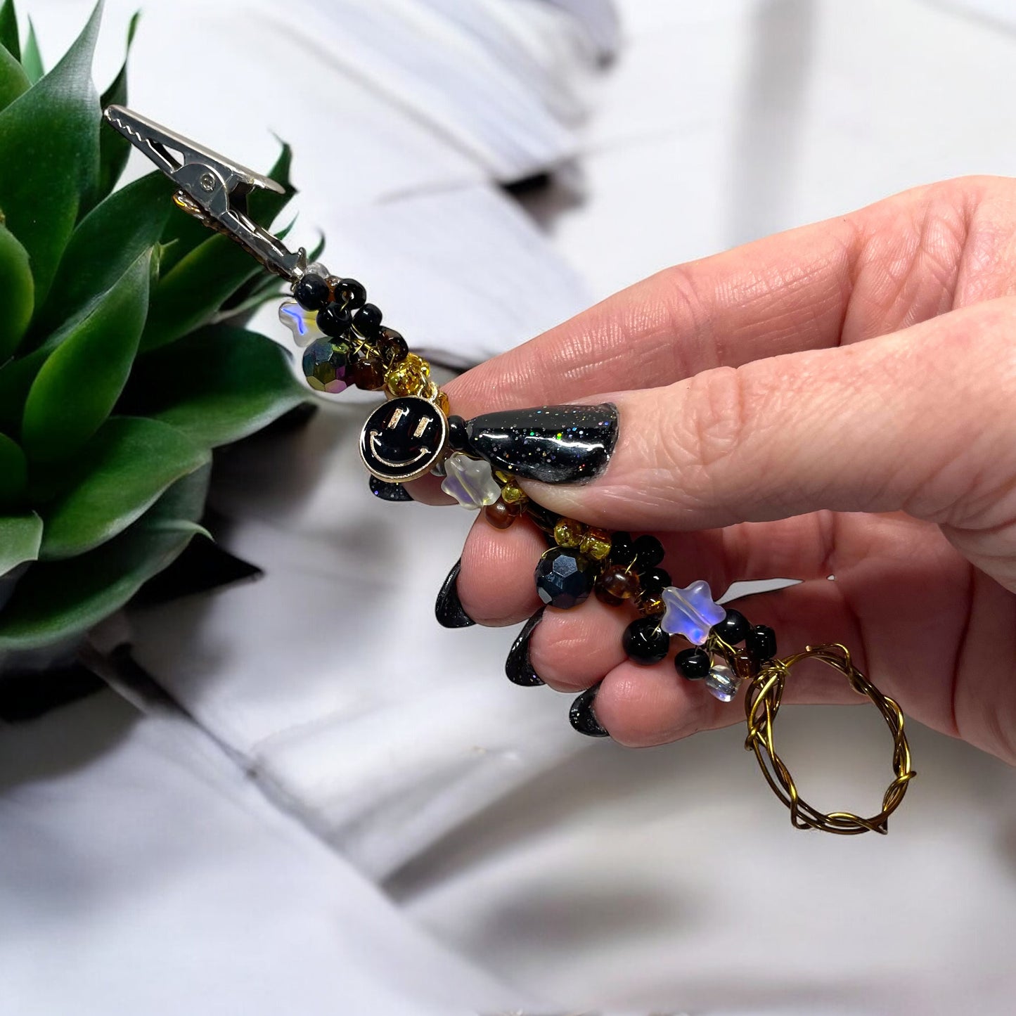 Beaded Herb Holder
