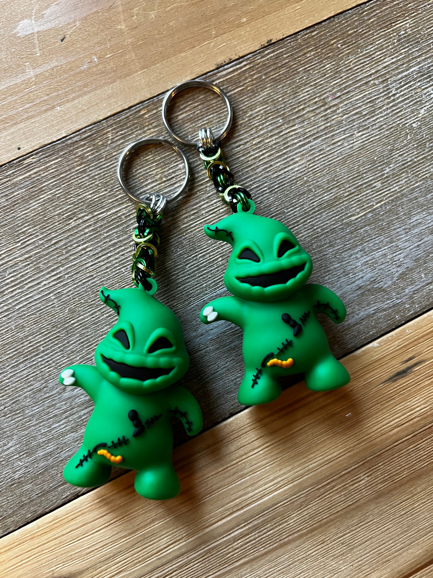 Chainmaille Nightmare Keychains