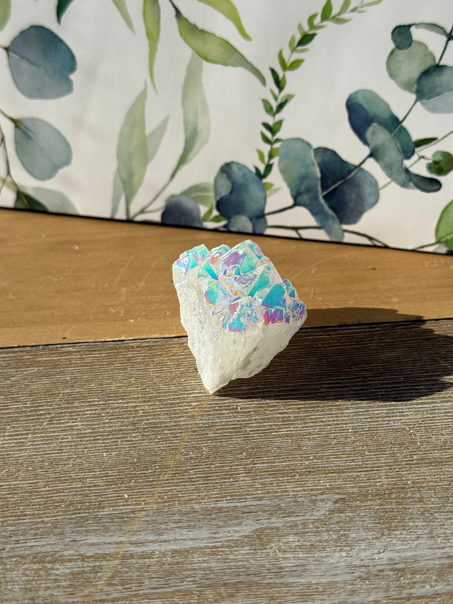 Angel Aura Quartz Clusters