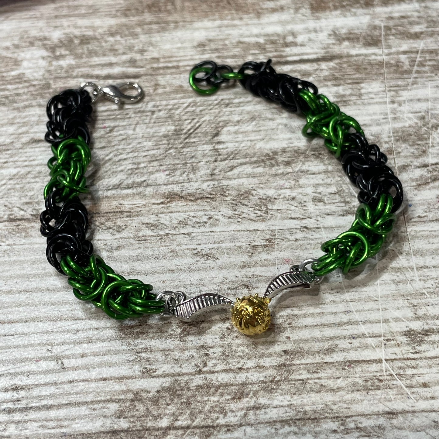Chainmaille HP House Color & Snitch Bracelets