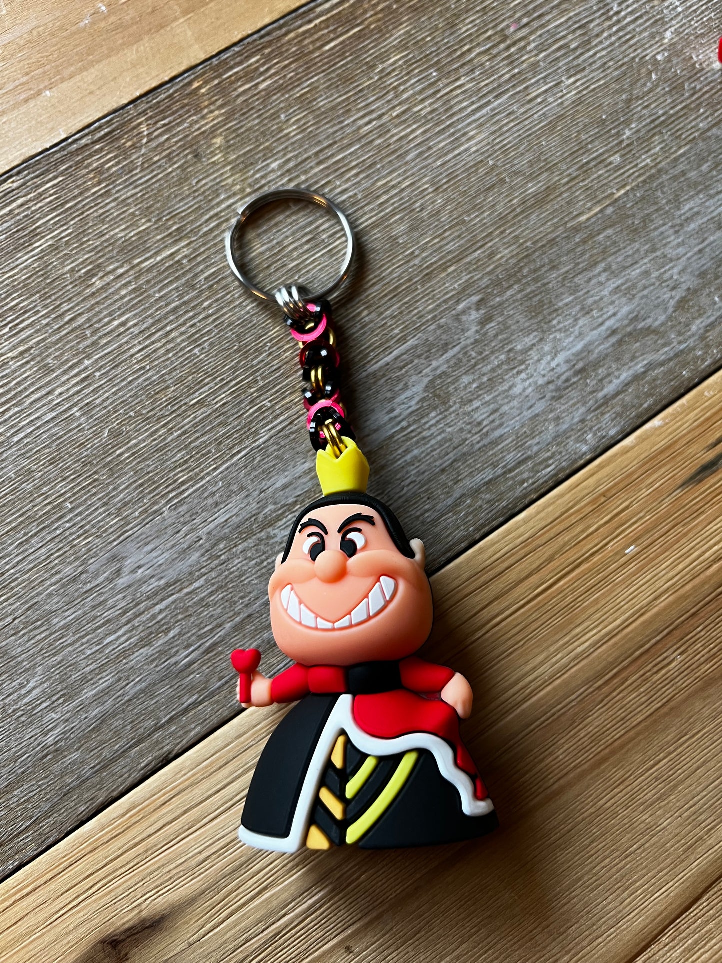 Chainmaille Villain Keychains