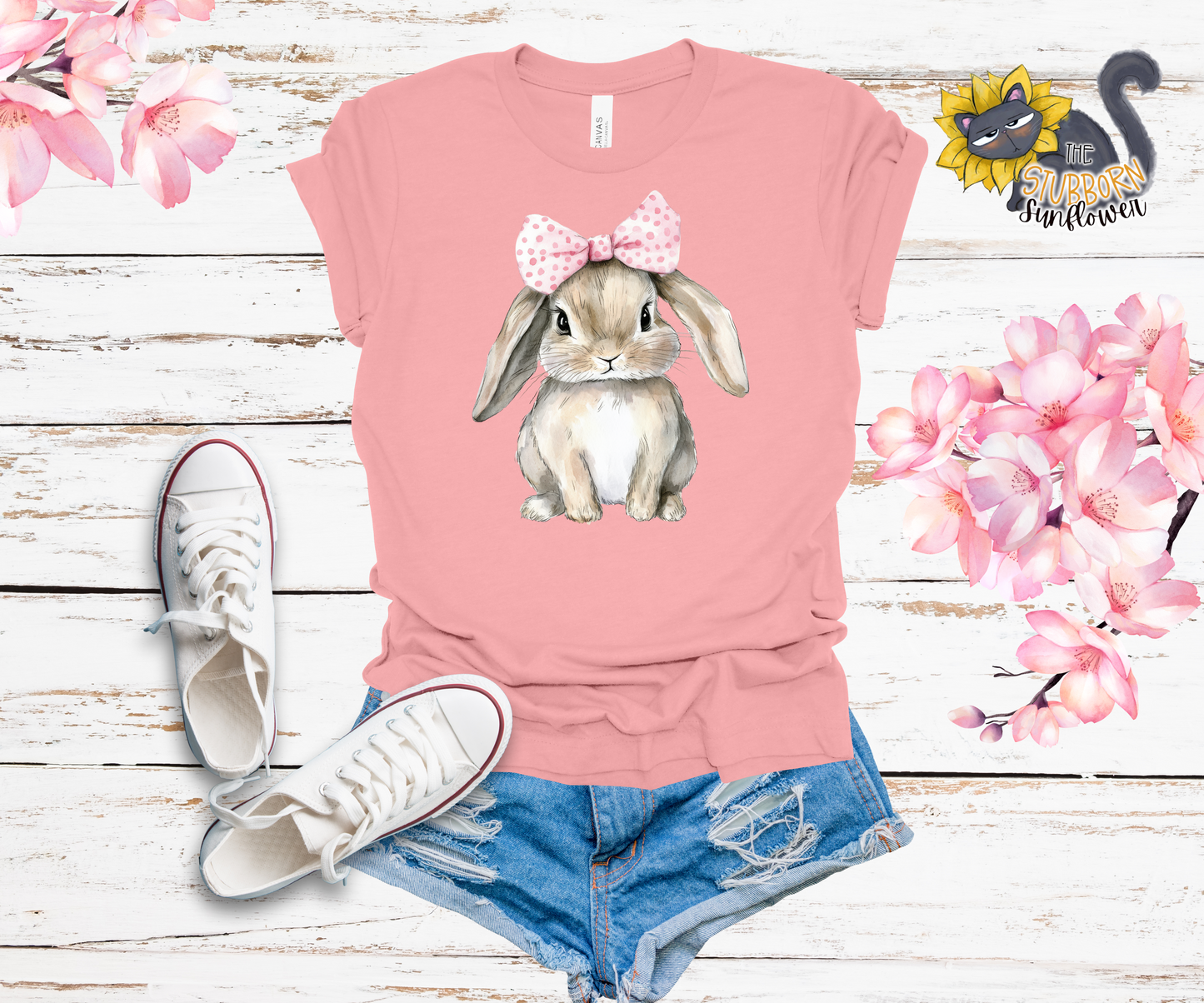 Bunny with Bow T-Shirt