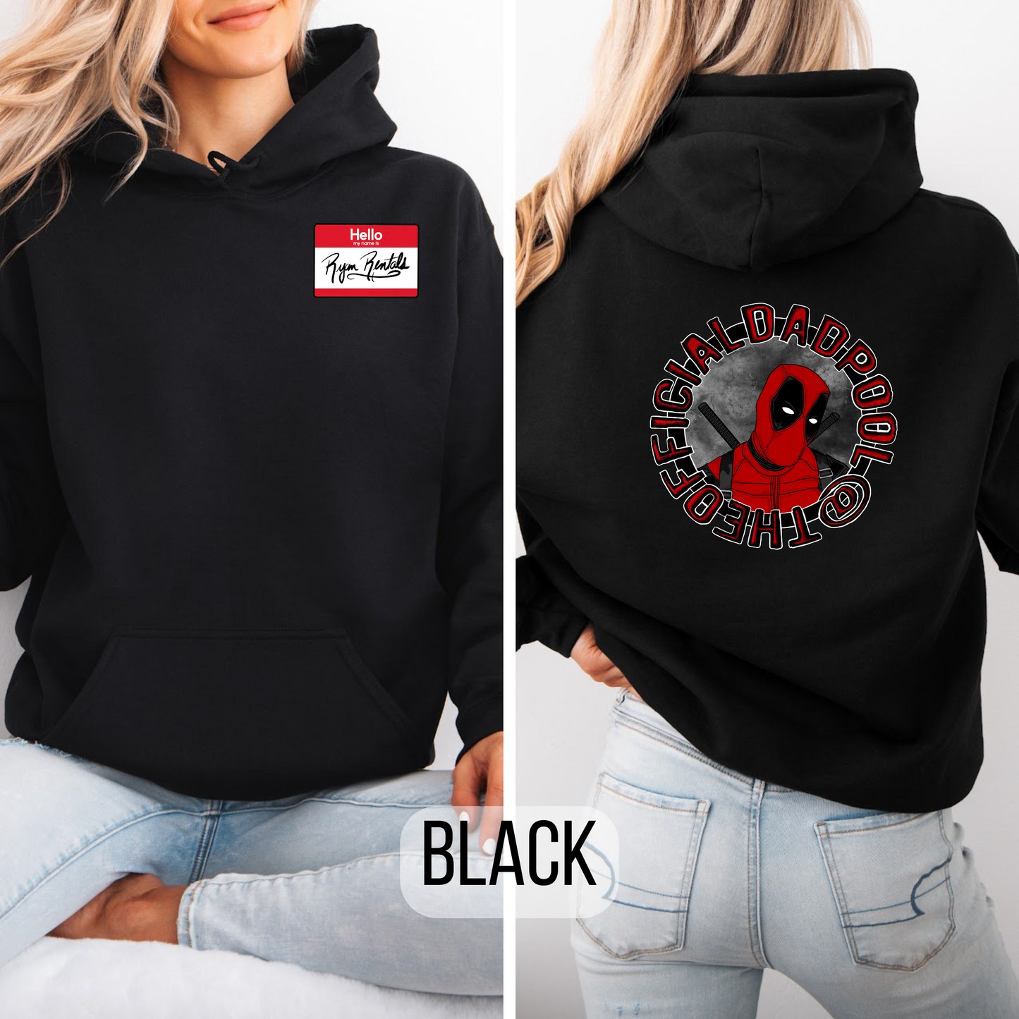 TheOfficialDadpool Logo Hoodie