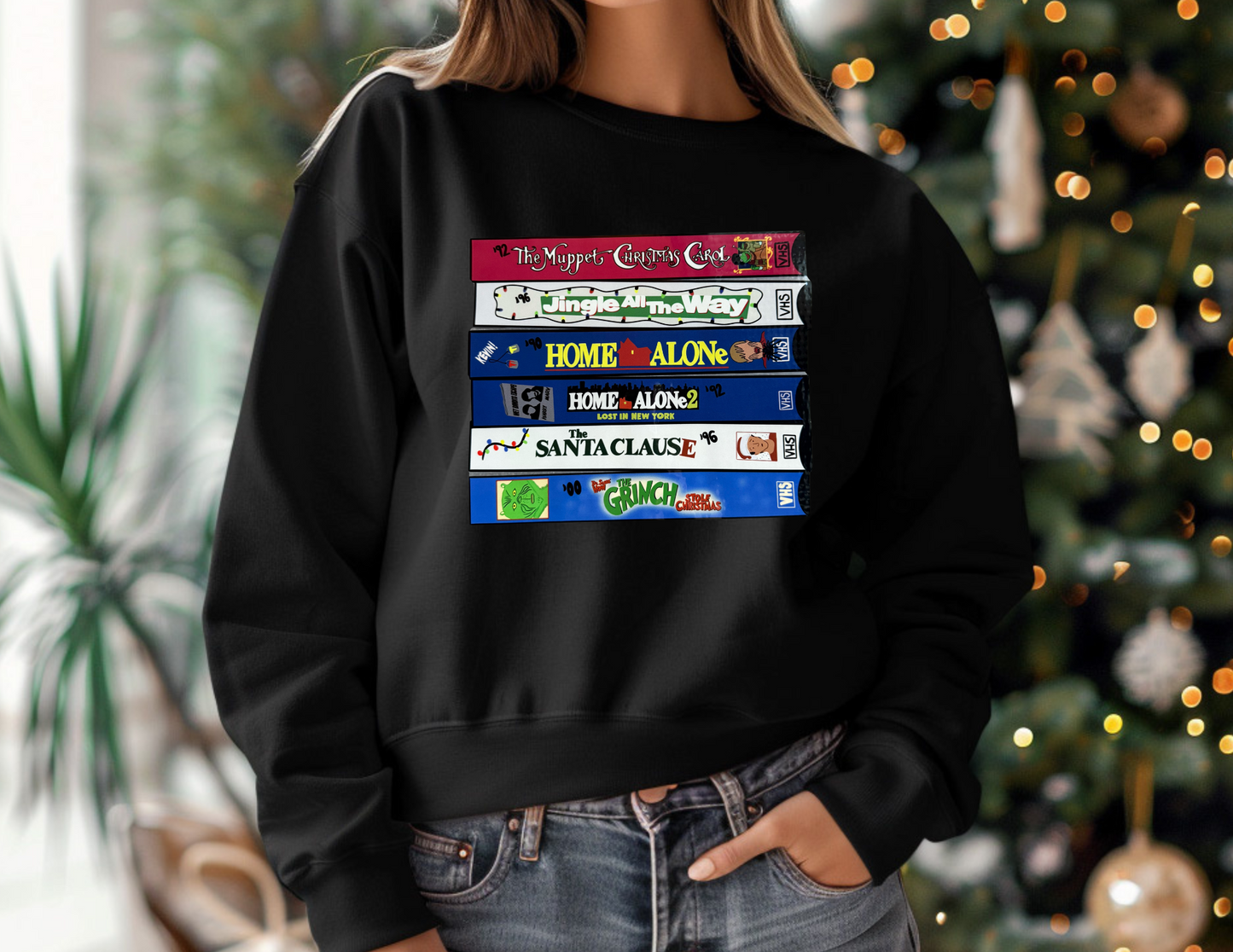 Classic Holiday Movies Crewneck