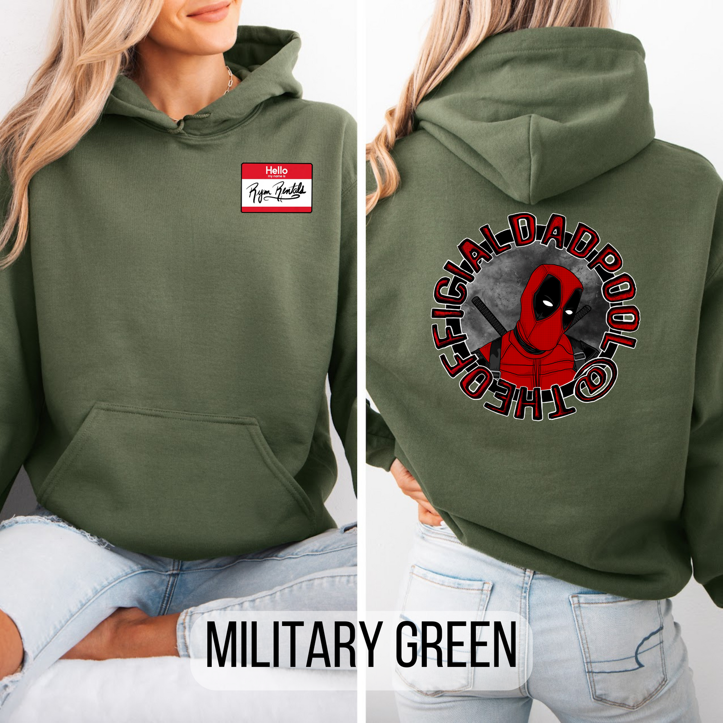 TheOfficialDadpool Logo Hoodie