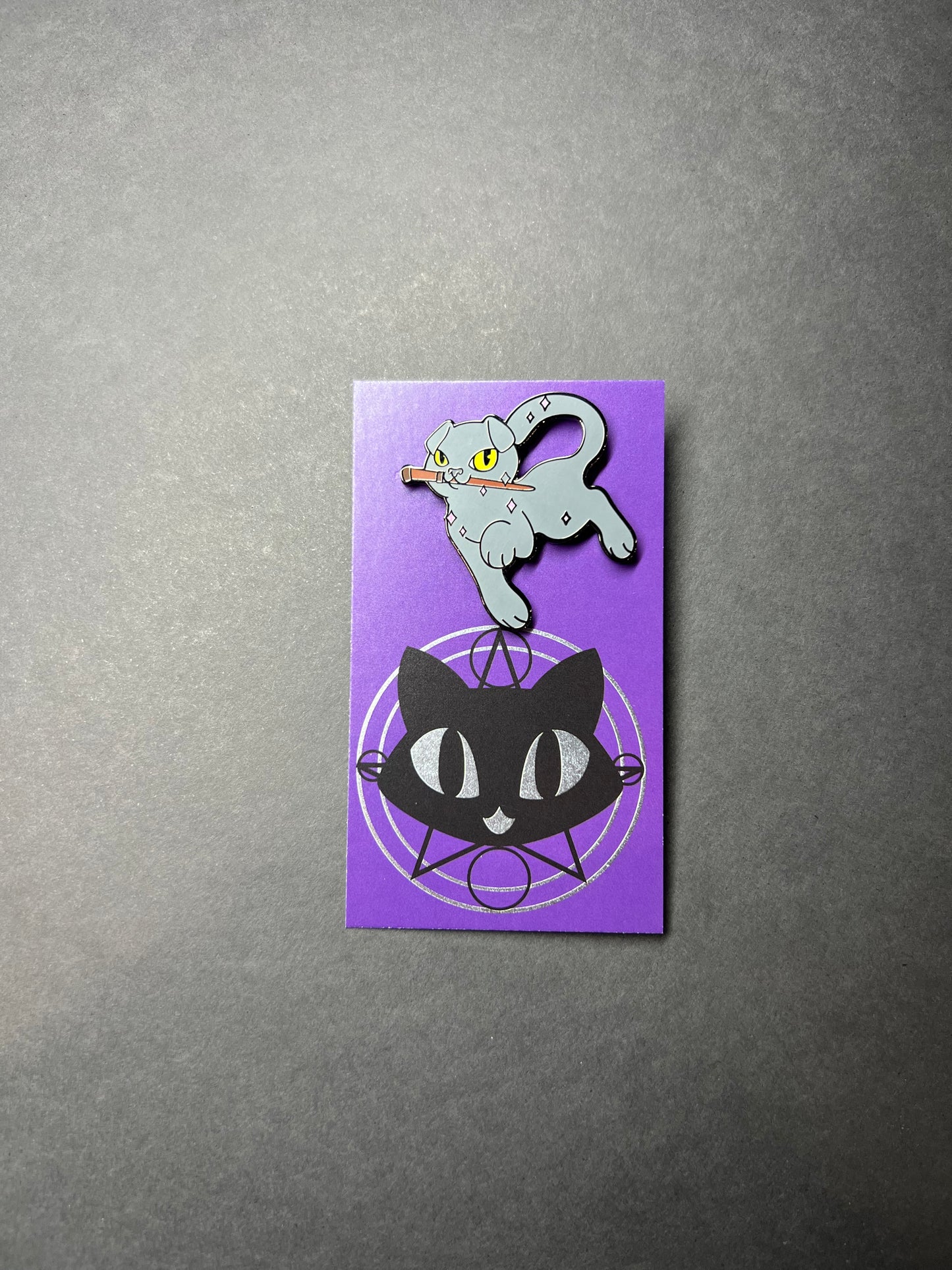 Scottish Fold Enamel Pin