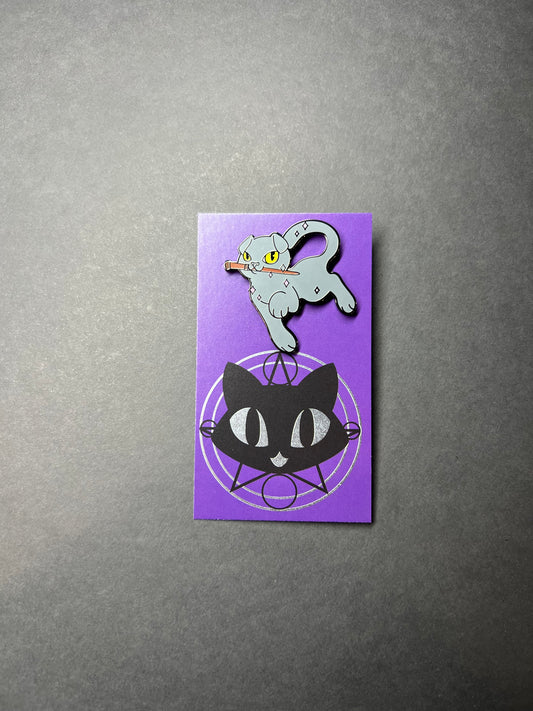 Scottish Fold Enamel Pin