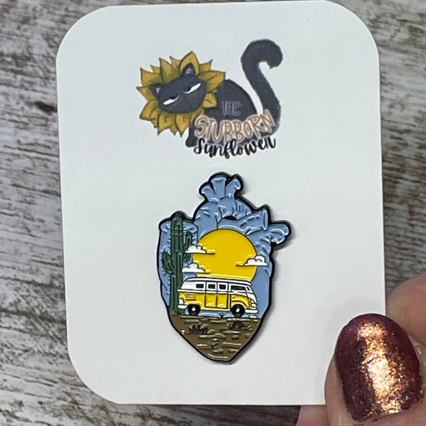 Artistic Anatomical Heart Pins
